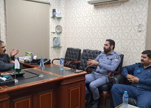 Meeting with DSP Traffic Police